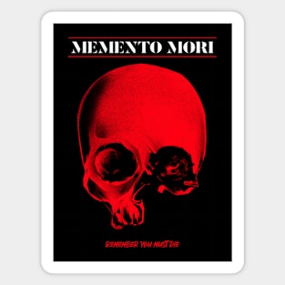 Memento Mori Skull  - Stoic Magnet